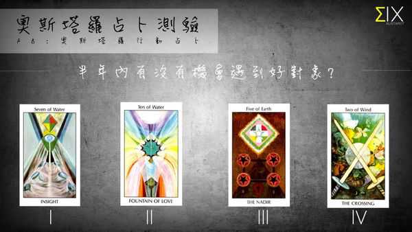 塔罗占卜:这半年内有没有机会遇到好对象?