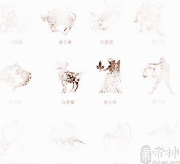 十二星座女生英文名