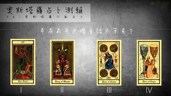塔罗占卜:年底前有无机会结束单身？