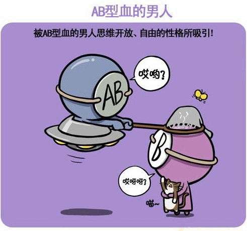 当B型女遇上AB型血的他（漫画邂逅篇）