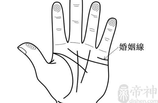 手掌纹怎么看手相图解男,男人感情线解析