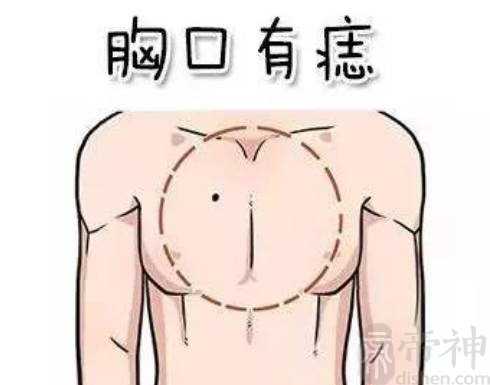 男人右胸前有痣，需脚踏实地做事方能成功