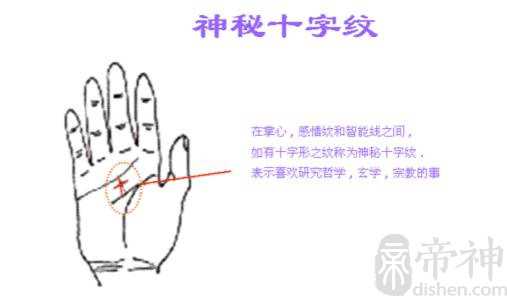 吉相十字纹是怎样的？看十字纹图解