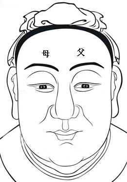 面相十二宫：父母宫