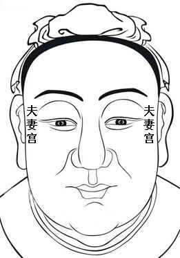 面相十二宫：夫妻宫(妻妾宫)