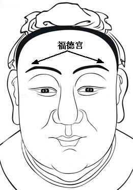 面相十二宫：福德宫