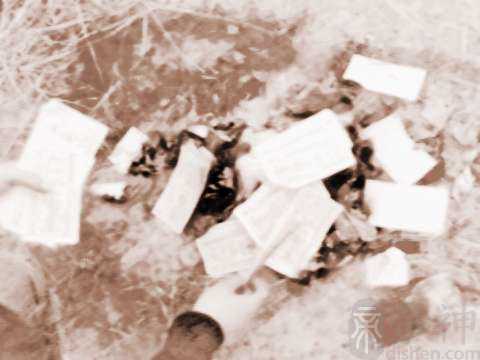 上坟烧纸让别人带替行吗