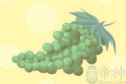 女人梦见一串串绿葡萄预示什么