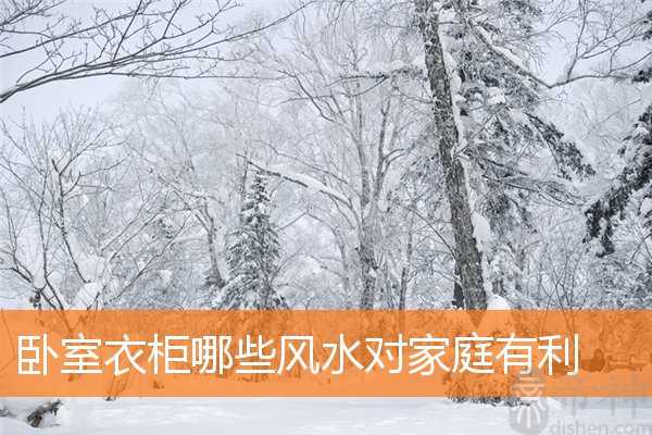 卧室衣柜哪些风水对家庭有利