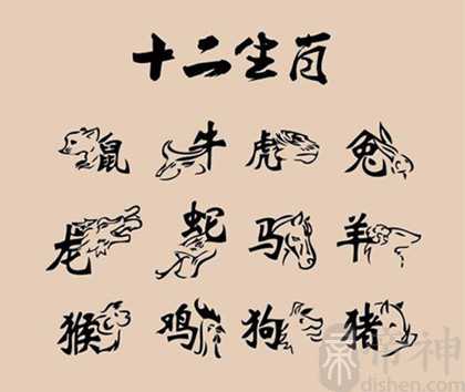 十二生肖排序故事,12生肖顺序的由来