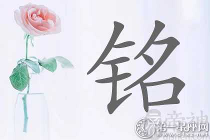 前程似锦的带铭字明星名字分析